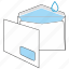communication, envelope, gummed, kuvert, mail, post, send 