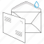 address, communication, envelope, gummed, mail, post, send 