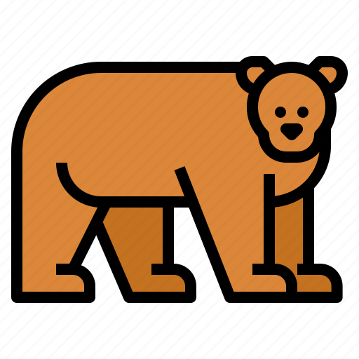Animal, bear, jungle, life, wild, zoo icon - Download on Iconfinder