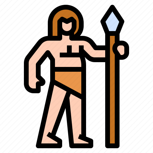 Caveman, human, living, neanderthal, things icon - Download on Iconfinder