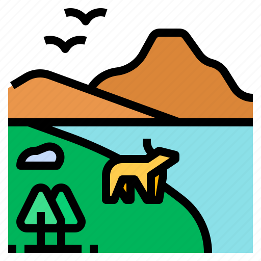 Animal, jungle, landscape, nature, wildlife icon - Download on Iconfinder