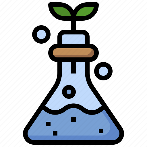 Chemistry, flask, laboratory, plant, test, tube, ecology icon - Download on Iconfinder