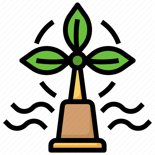 Eolic, energy, windmill, technology, ecology, environment, mill icon - Download on Iconfinder