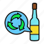 biomass, bottle, development, recycling 