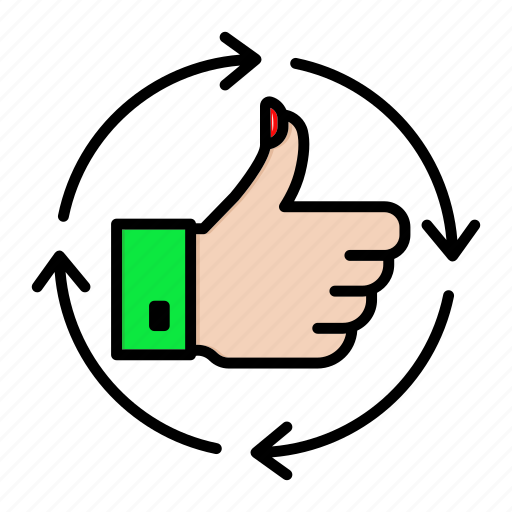 Hand, like, social, thumbs, up icon - Download on Iconfinder