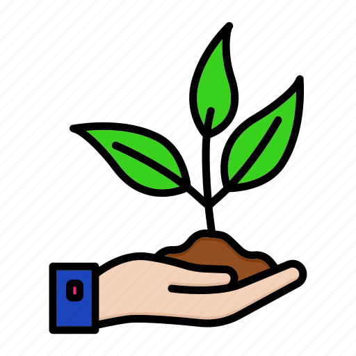 Ecology, growth, hand, nature, plant icon - Download on Iconfinder