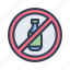 plastic, ecology, eco, pollution, bottle, forbidden 
