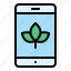 campaign, ecology, environment, leaf, mobile, nature, smartphone 