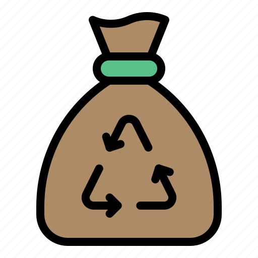 Bag, environment, recycle, waste icon - Download on Iconfinder