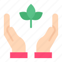 environment, hand, leaf, plant