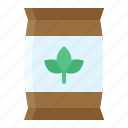 bag, environment, leaf, seed