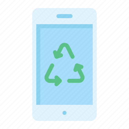 Environment, mobile, phone, recycle icon - Download on Iconfinder