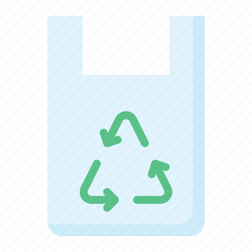 Bag, environment, plastic bag, recycle, recycle bag icon - Download on Iconfinder