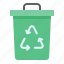 bin, environment, junk, recycle, recycle bin, waste 