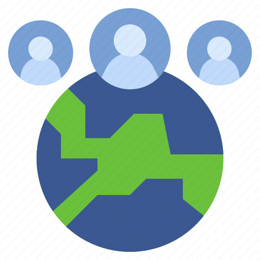 Population, people, worldwide, planet, earth, environment icon - Download on Iconfinder