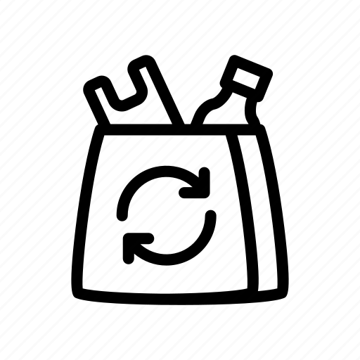 Plastic, ecology, eco, pollution, recycle, bag, bottle icon - Download on Iconfinder
