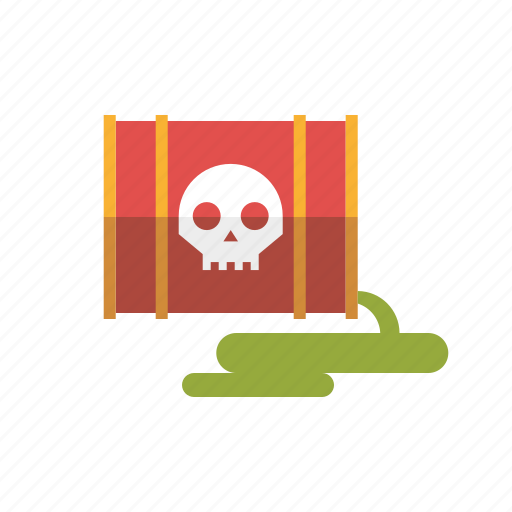 Barrel, environment, leak, poisonous, skull, toxic, waste icon - Download on Iconfinder