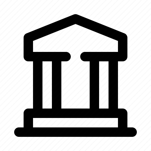 Bank, building, law, museum, ruin, temple icon - Download on Iconfinder