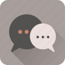 chat, bubble, communication, message, talk