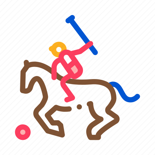 Animal, equestrian, game, helmet, horse, polo, rider icon - Download on Iconfinder