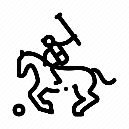 Animal, equestrian, game, helmet, horse, polo, rider icon - Download on Iconfinder