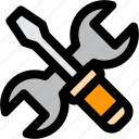 repair, screwdriver, wrench, tools, tool