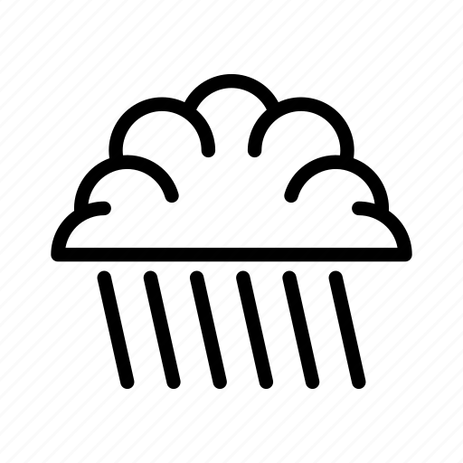 Cloudy weather, equipment, landscaping, rain, rainfall, rainstorm, rainy weather icon - Download on Iconfinder