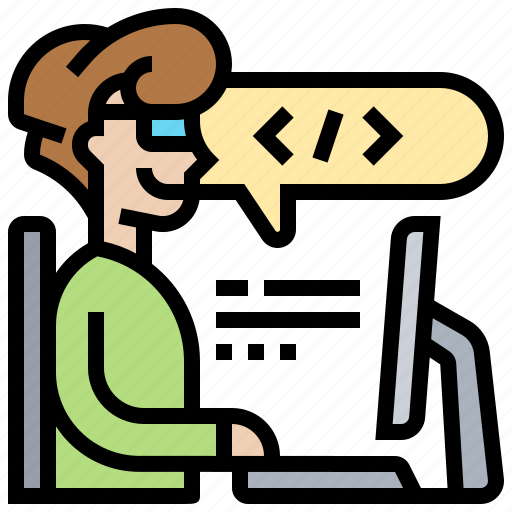 Coding, developer, programmers, programming, technician icon - Download on Iconfinder