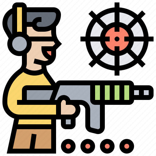 Aiming, attack, person, shooter, target icon - Download on Iconfinder