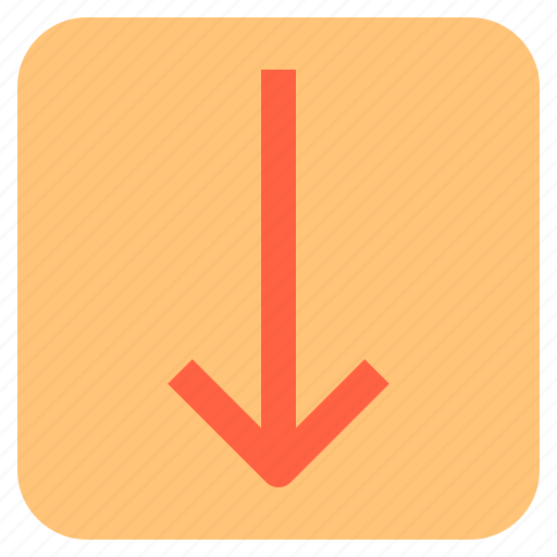 Arrow, down, interface, sign, ui icon - Download on Iconfinder
