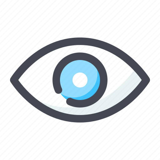 Eye, look, preview, show, view icon - Download on Iconfinder