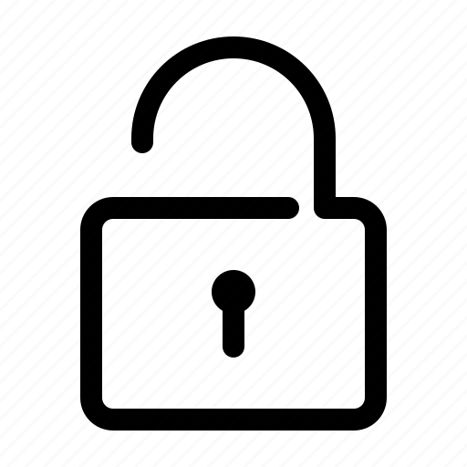 Padlock, security, unlock, unprotected, unsecure icon - Download on Iconfinder