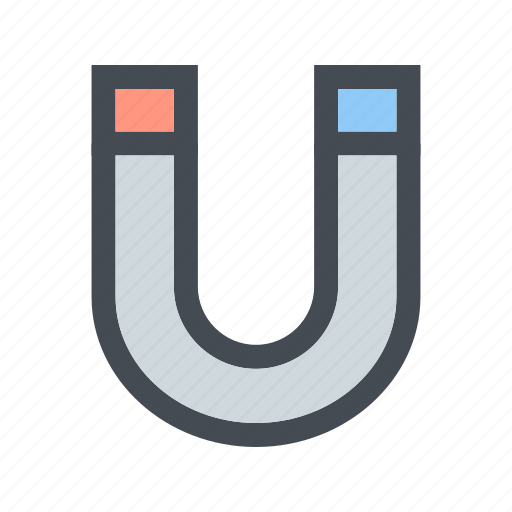 Magnet, magnetic, physics icon - Download on Iconfinder