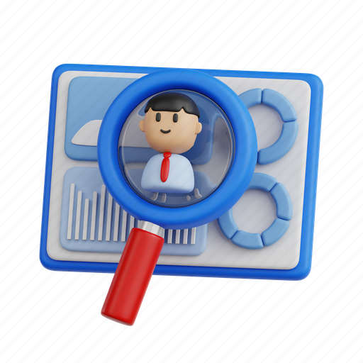 Potential, customer, potential customer, marketing, target audience, essential marketing, 3d icon 3D illustration - Download on Iconfinder