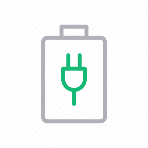 Batter, charge, connector, energy, power icon - Download on Iconfinder