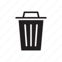 basket, bin, delete, recycle, trash