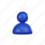 blue, person, profile, avatar 