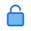 padlock, unlock, security, user 