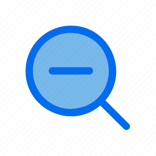 Search, zoom, out, magnifier, user icon - Download on Iconfinder