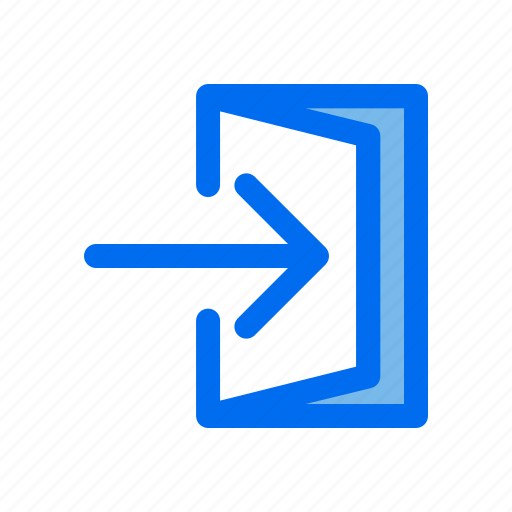 Sign, in, door, user icon - Download on Iconfinder