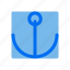 anchor, port, ship, marine, user 
