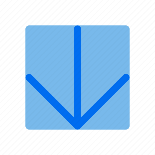 Arrows, down, direction, sign, user icon - Download on Iconfinder