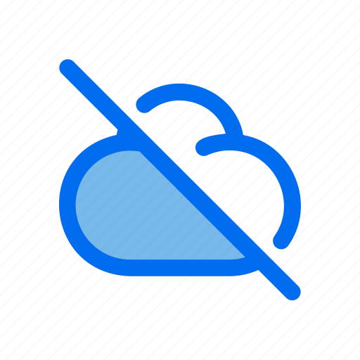 Cloud, off, weather, user icon - Download on Iconfinder