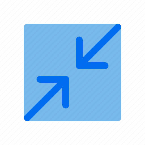 Minimize, reduce, close, arrows, user icon - Download on Iconfinder