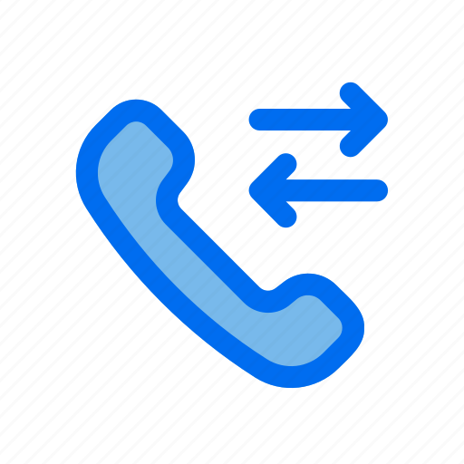 Phone, forwarded, ringing, telephone, user icon - Download on Iconfinder