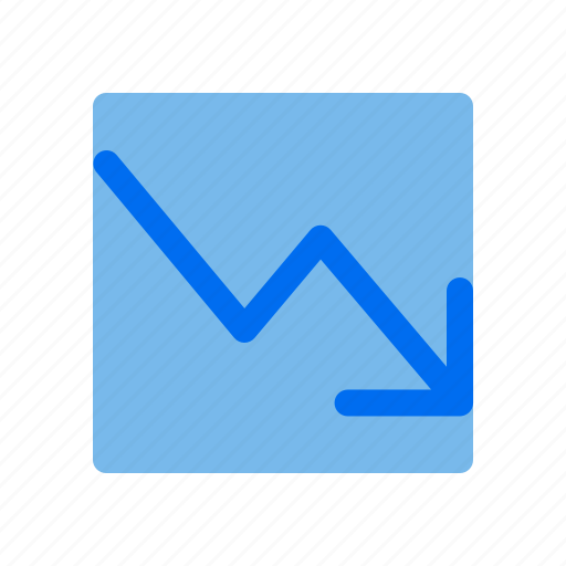 Trending, down, arrows, arrow, user icon - Download on Iconfinder