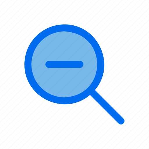 Zoom, out, magnifying, find, user icon - Download on Iconfinder