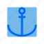 anchor, marine, element, sea, user 