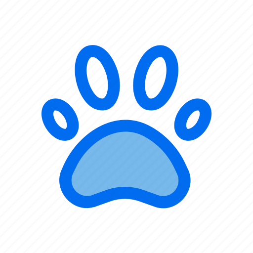 Paw, animal, paws, traces, user icon - Download on Iconfinder