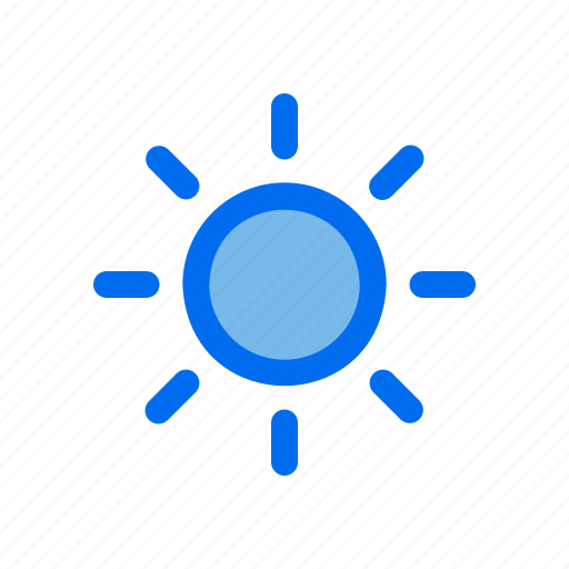 Sun, weather, sunny, warm, bright, user icon - Download on Iconfinder